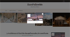 Desktop Screenshot of eurofollowme.com