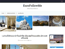 Tablet Screenshot of eurofollowme.com